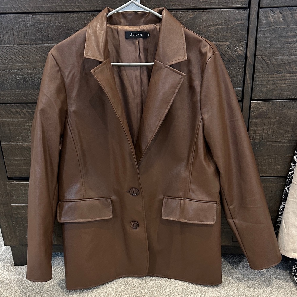 Elegant Brown Blazer